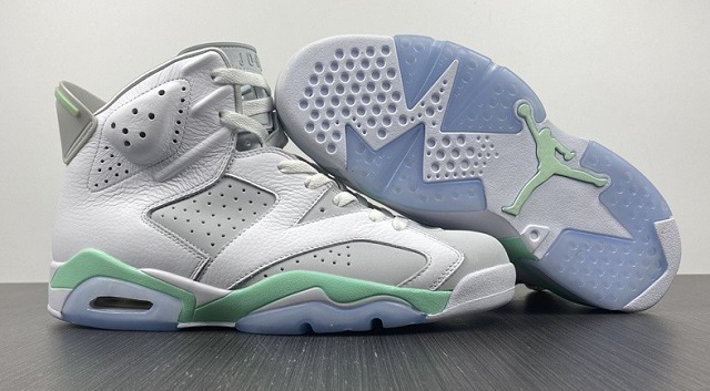 Women Jordan Shoes 6 SuperA Mint Foam